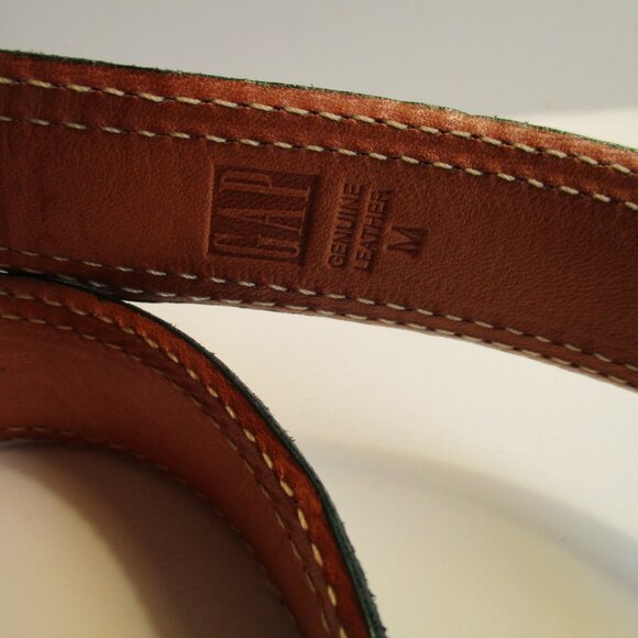 *GAP Forest Green Suede  Leather Belt - Size M
